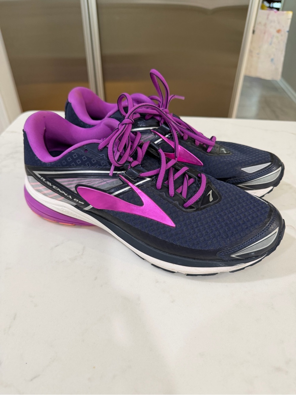 Brooks Women’s Ravenna 8 Lace-Up Running Sneakers